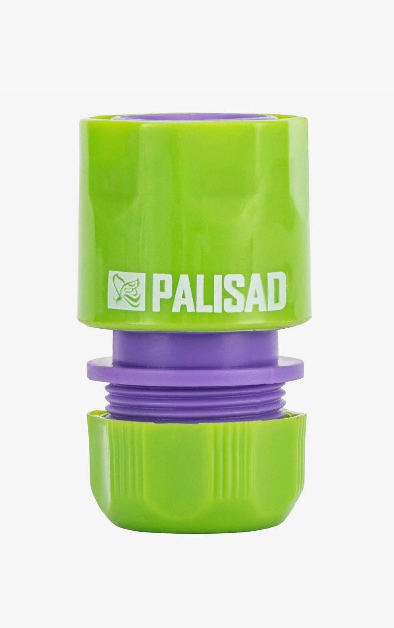 Соединитель пласт. быстросъемный для шланга 1/2" PALISAD