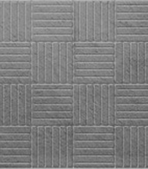 Плитка тротуарная Паркет СЕРЫЙ 30*30*3 см (11шт/м2)