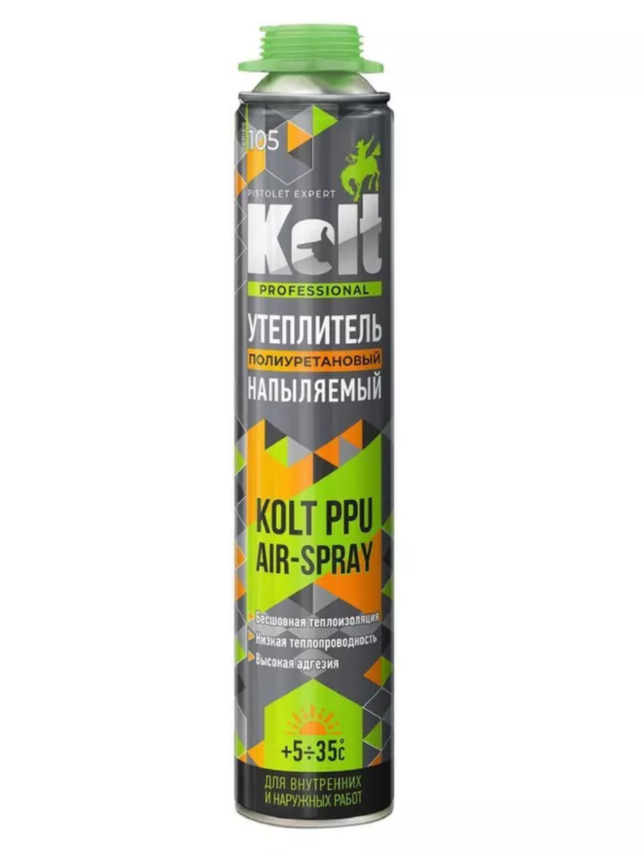 Пена - утеплитель KOLT PPU AIR SPRAY